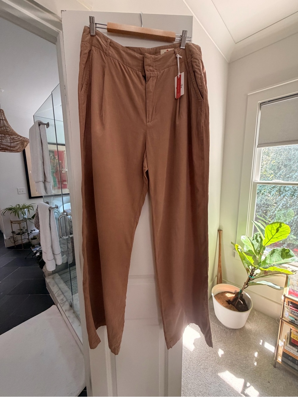 NWT Marine Layer Flora Corduroy Trouser  in woodsmoke size 14